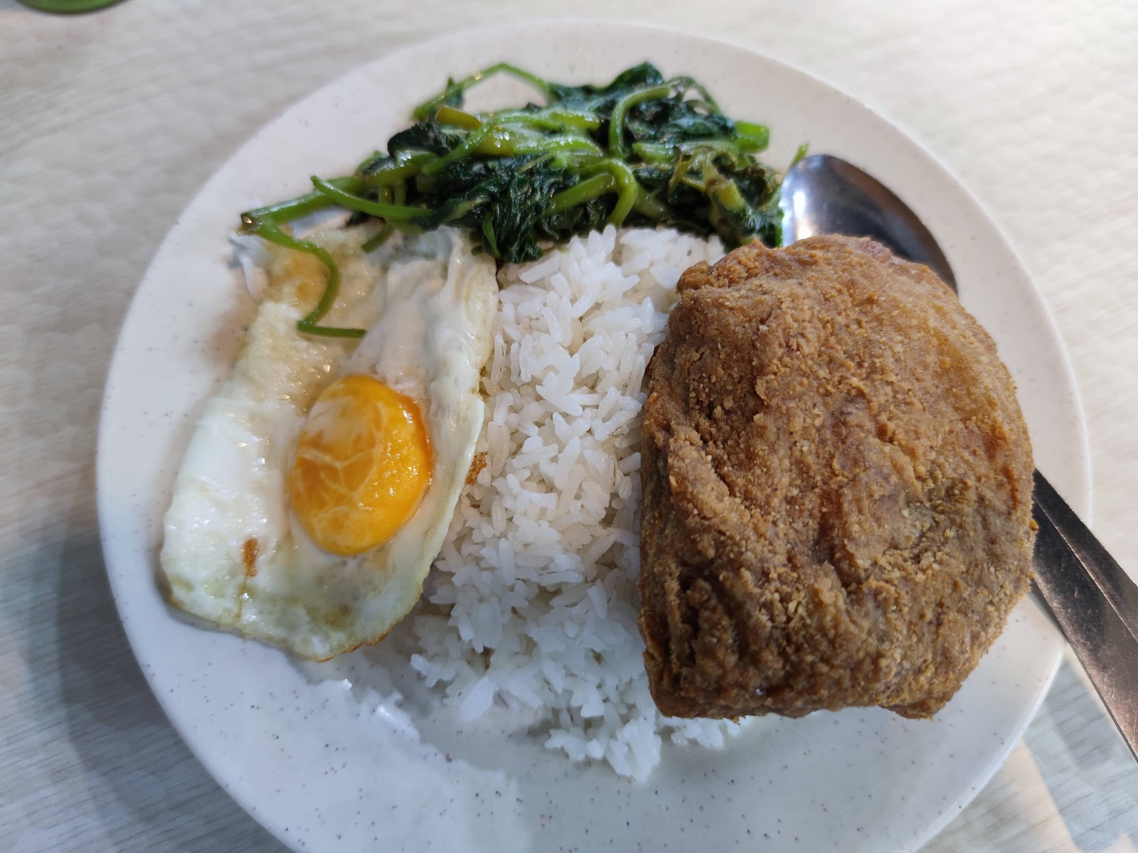 L SHAPE AYAM GORENG